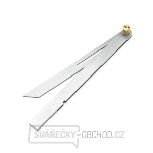 Nastavitelný nerezový pokosník SHINWA s výklopným ramenem - 250 mm Nastavitelný nerezový pokosník SHINWA s výklopným ramenem - 250 mm gallery main image