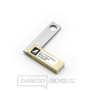 Nerezový mini úhelník SHINWA s robustní mosaznou základnou - 45 mm Nerezový mini úhelník SHINWA s robustní mosaznou základnou - 45 mm gallery main image