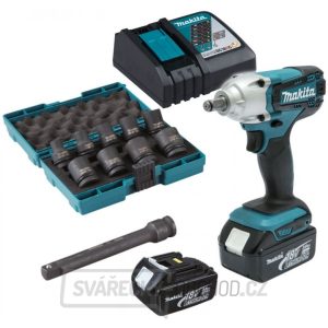 MAKITA Aku rázový utahovák DTW190JX3 MAKITA Aku rázový utahovák DTW190JX3 gallery main image