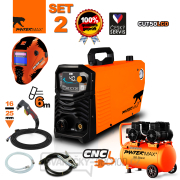 PANTERMAX Plasmová řezačka CUT 50LED® SET2, hořák IPT40-6 m Náhled