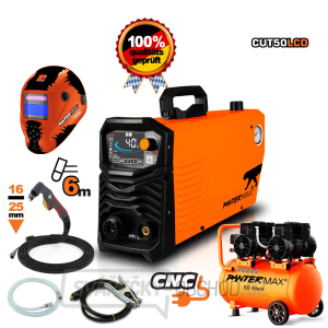 PANTERMAX CUT50LCD® ruční inverterová plazmová řezačka set3 + Kompresor + Příslušenství PANTERMAX CUT50LCD® ruční inverterová plazmová řezačka set3 + Kompresor + Příslušenství gallery main image
