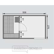 Finská sauna KARIBU HYGGE (86314) natur s předsíní LG1977 náhled