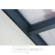 Hliníková pergola SKYLUX CLIMALUX 6,0 x 4,0 m antracit + čirý PC LG2211 náhled