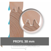 Dřevěný domek KARIBU DICE 3 (92790) natur LG3425 náhled