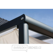 hliníková pergola SKYLUX CLIMALUX 5,0 x 3,0 m antracit + bronz PC LG3757 náhled