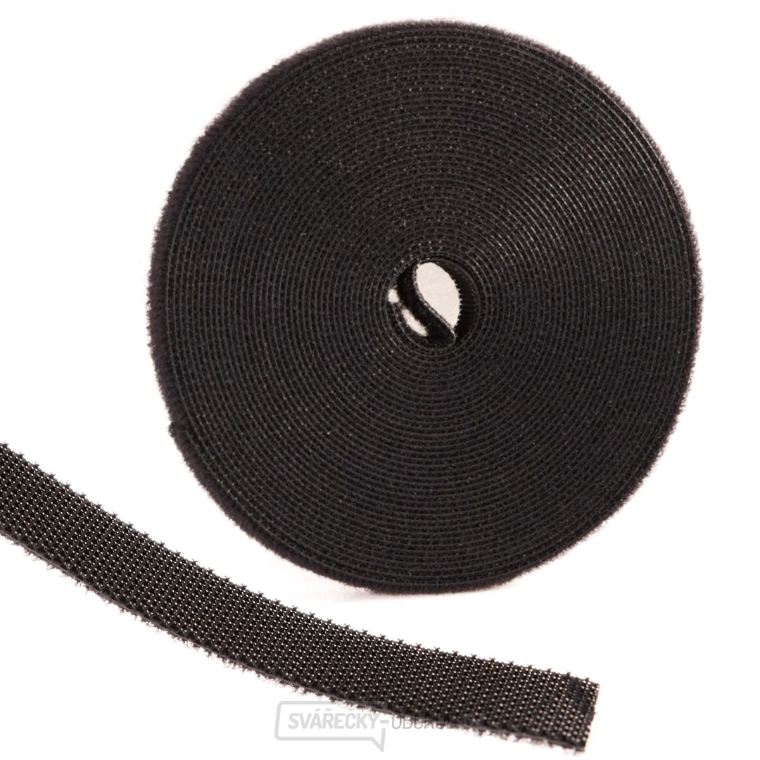 Stahovací páska na suchý zip - organizér kabelů 5m x 10mm (500)