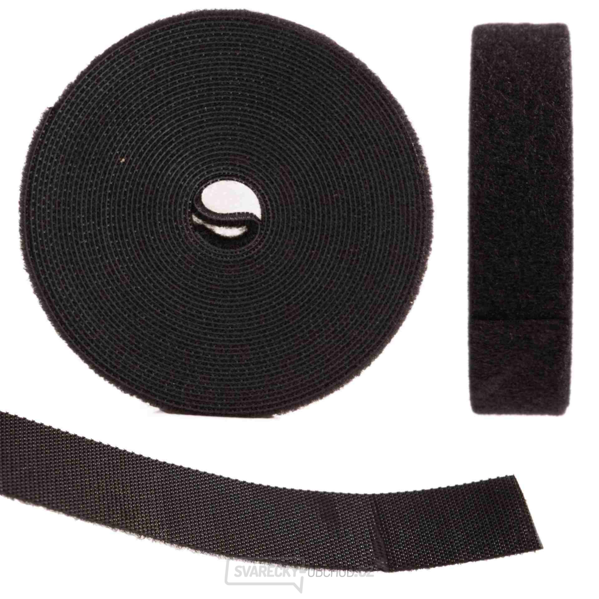 Stahovací páska na suchý zip - organizér kabelů 5m x 20mm (250)