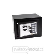 Trezor s kódovým a elektronickým zámkem 21x17x17cm (1) Trezor s kódovým a elektronickým zámkem 21x17x17cm (1) gallery main image