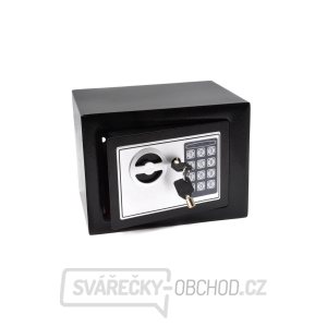 Trezor s kódovým a elektronickým zámkem 21x17x17cm (1) Trezor s kódovým a elektronickým zámkem 21x17x17cm (1) gallery main image