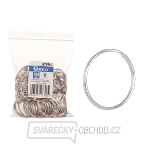Kroužek - kroužek na klíče 30mm - 100ks (30) Kroužek - kroužek na klíče 30mm - 100ks (30) gallery main image