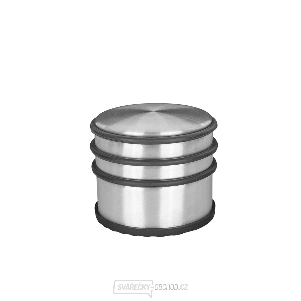 Volně stojící zarážka dveří - vysoká (barva: kartáčovaný nikl) (12)