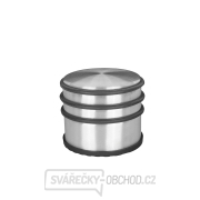 Volně stojící zarážka dveří - vysoká (barva: kartáčovaný nikl) (12) gallery main image