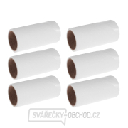 Sada 6 ks náplní do rolí na čištění oděvů 10 cm x 60 proužků (50) gallery main image