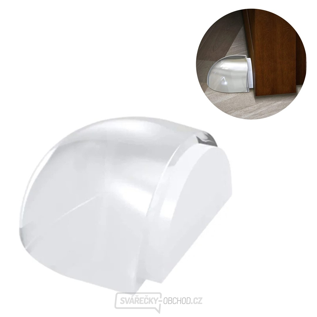 Zarážka do dveří - samolepicí průhledná (200)