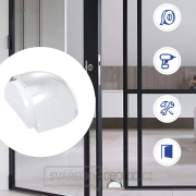 Zarážka do dveří - samolepicí průhledná (200) Zarážka do dveří - samolepicí průhledná (200) náhled