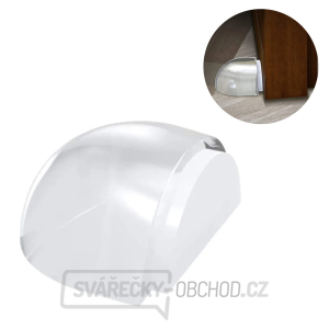 Zarážka do dveří - samolepicí průhledná (200) Zarážka do dveří - samolepicí průhledná (200) gallery main image