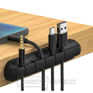 Organizér - pětimístný držák kabelů a vodičů (500) Organizér - pětimístný držák kabelů a vodičů (500) gallery main image