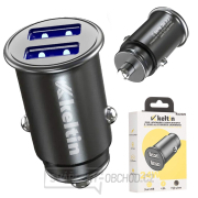 Mini nabíječka do auta s funkcí rychlého nabíjení 24W 4,8A (100) Mini nabíječka do auta s funkcí rychlého nabíjení 24W 4,8A (100) náhled