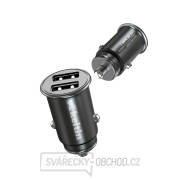 Mini nabíječka do auta s funkcí rychlého nabíjení 24W 4,8A (100) Mini nabíječka do auta s funkcí rychlého nabíjení 24W 4,8A (100) gallery main image