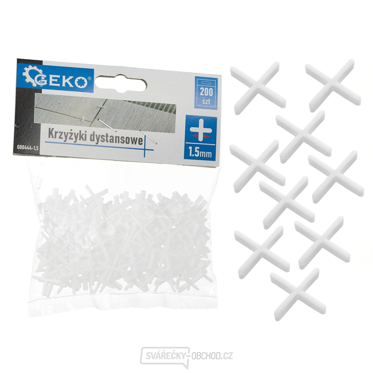 Distanční podložky - 1,5 mm - op.200ks (100)