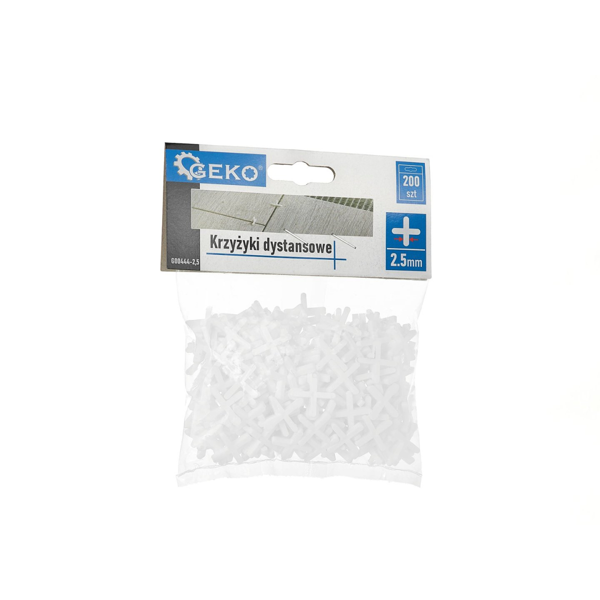 GEKO Distanční podložky - 2,5 mm - op.200ks (100) G00444-2,5