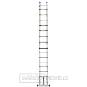 Hliníkový teleskopický žebřík kloubový 5m 150kg (1) náhled