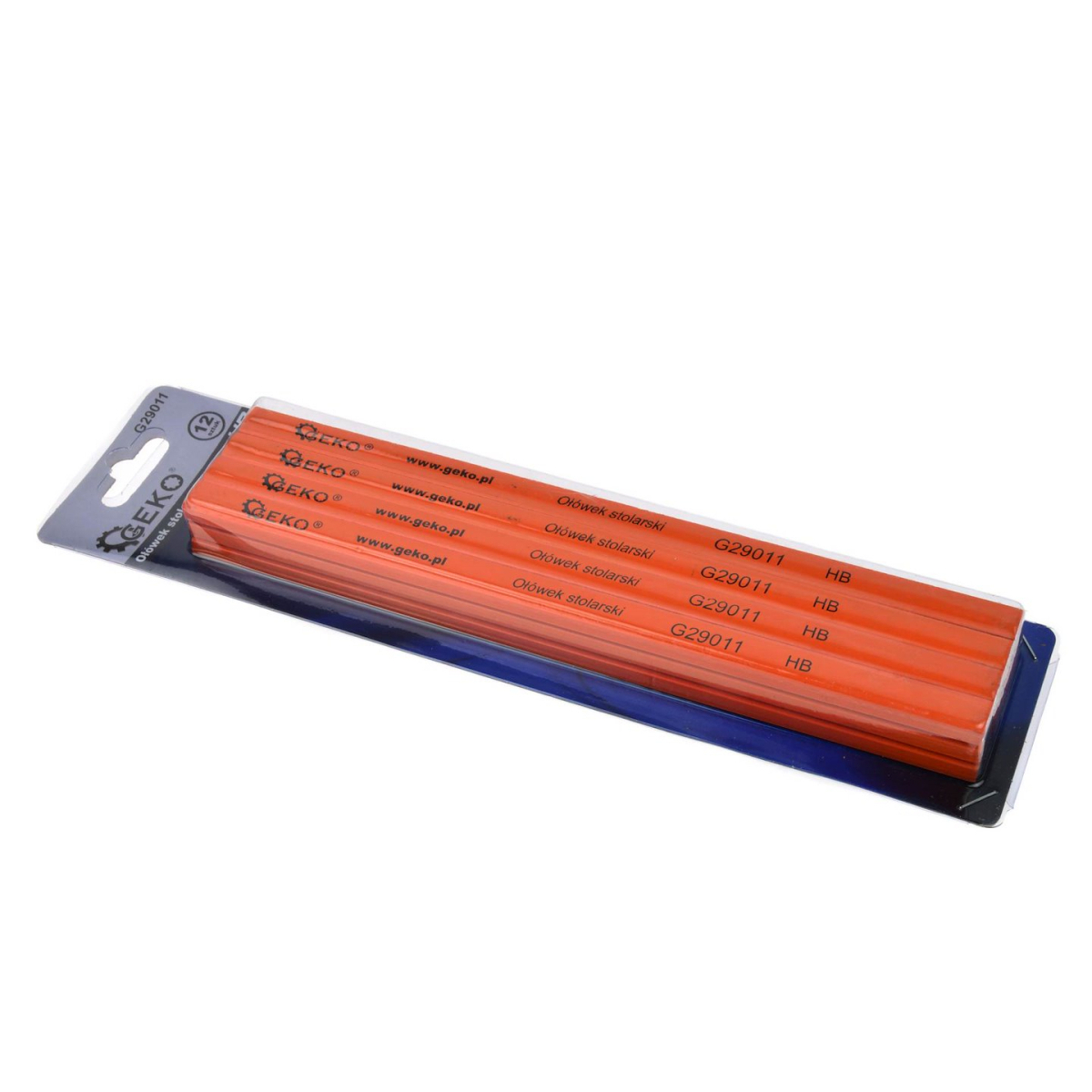 Levně Tesařská tužka 245mm HB (balení 12ks blistrů/960/1176) G29011