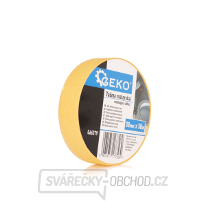 Malířská páska - maskovací žlutá - 30 mm x 50 m (48) Malířská páska - maskovací žlutá - 30 mm x 50 m (48) gallery main image