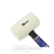 Gumové kladivo 24 OZ/850G/bílé prémiové sklolaminátové vlákno Geko (6/24) Náhled