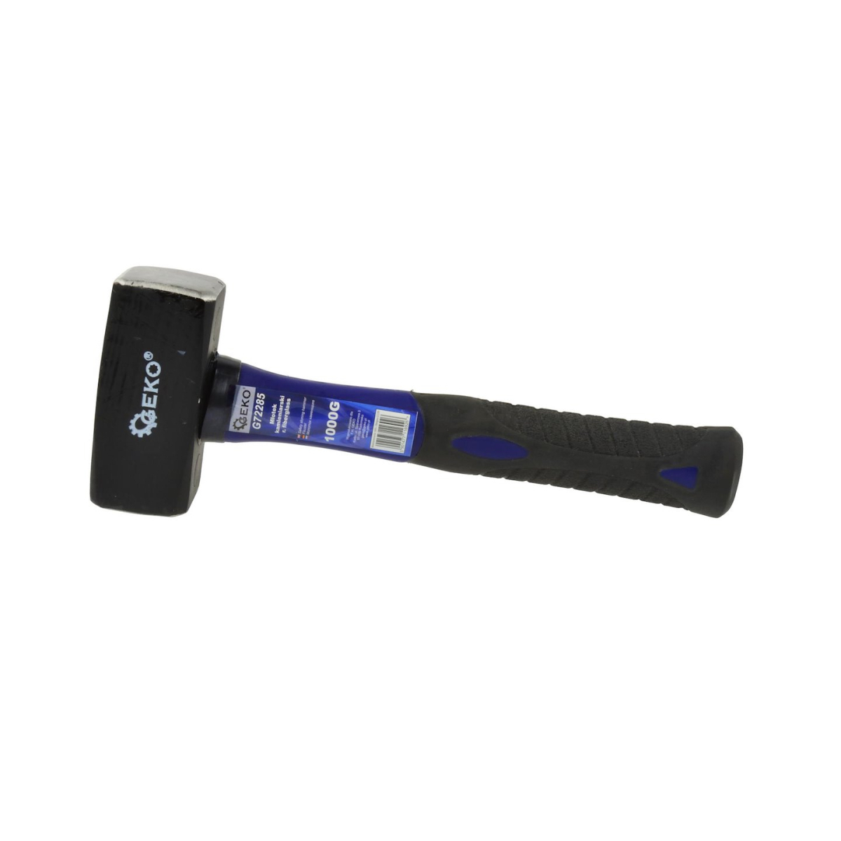 GEKO Kamenné kladivo 1000G r.fiberglass (6/12) G72285