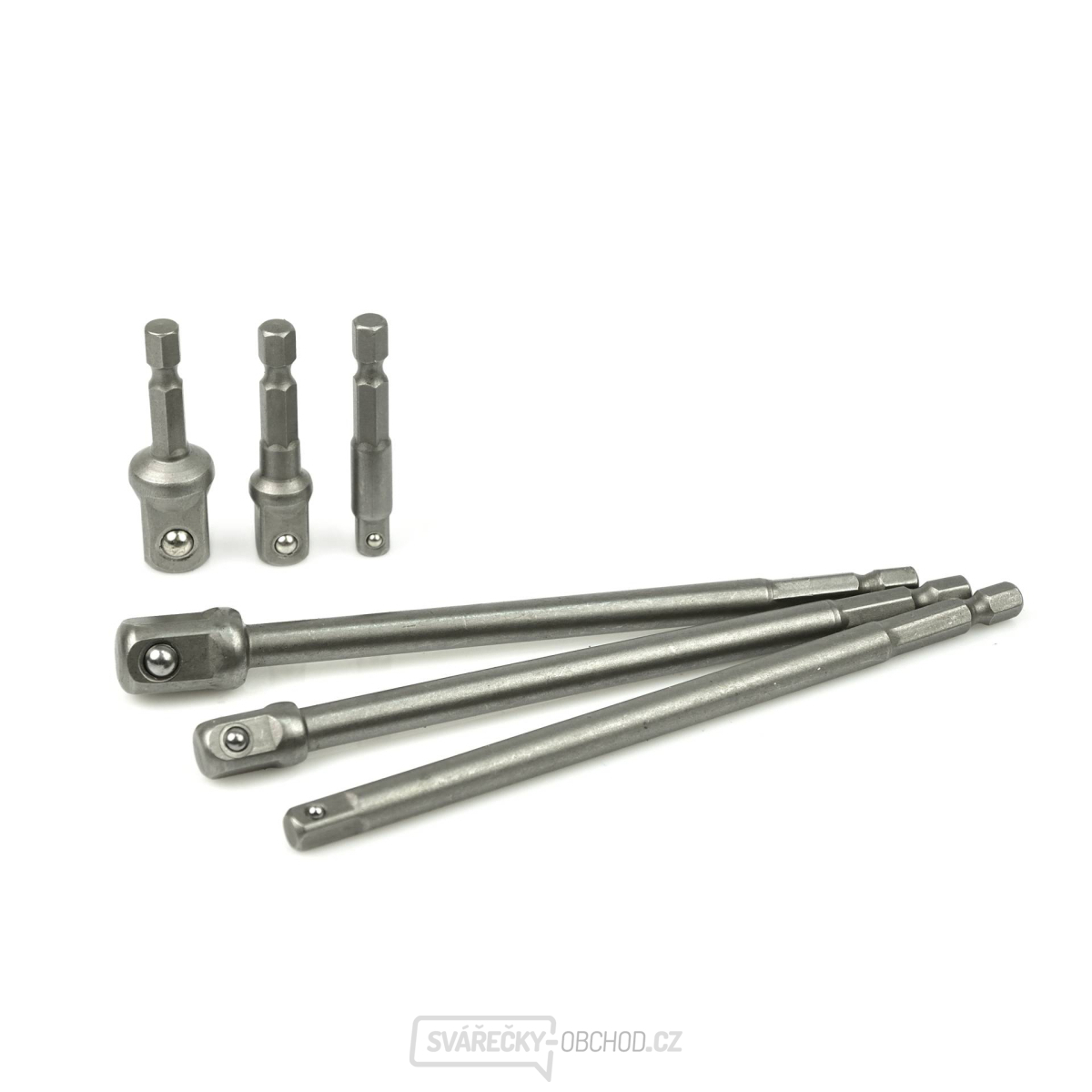 Sada nástrčných hlavic HEX 1/4" 3/8" 1/2" 6el. (50)