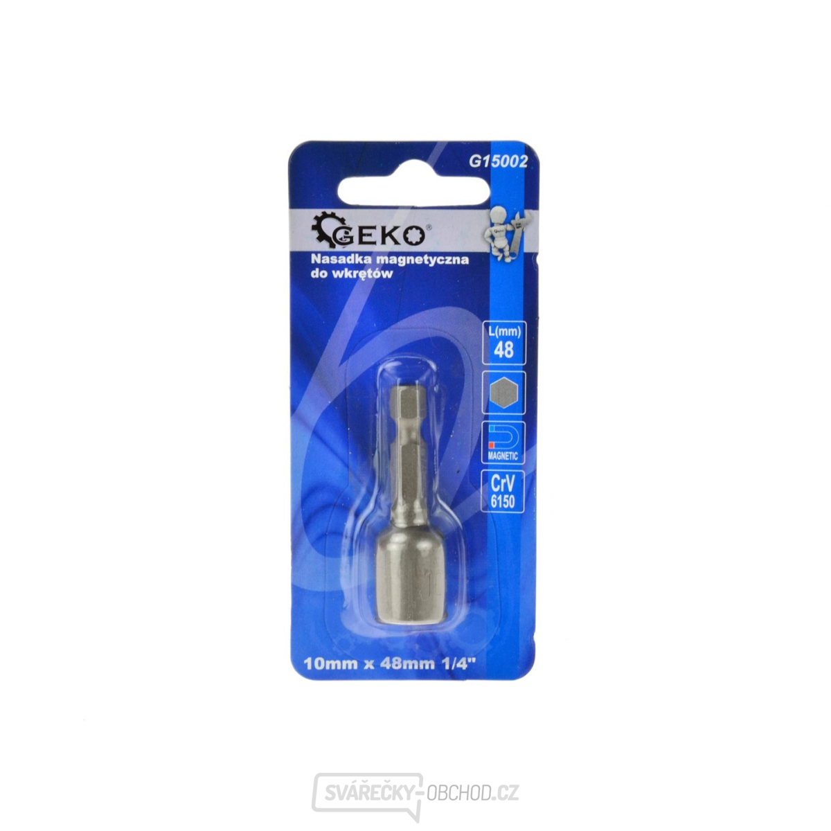 Magnetická krytka pro šrouby 1/4"/Farmer 10mmx48mm (200)