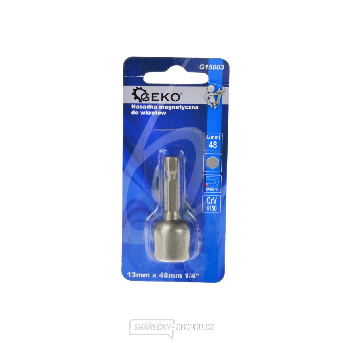 Magnetická krytka pro šrouby 1/4"/Farmer 13mmx48mm (200)