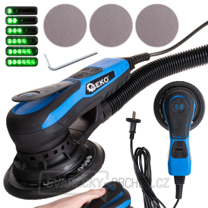 Bezkartáčová excentrická bruska 150 mm 350 W s regulací otáček (6) Bezkartáčová excentrická bruska 150 mm 350 W s regulací otáček (6) gallery main image