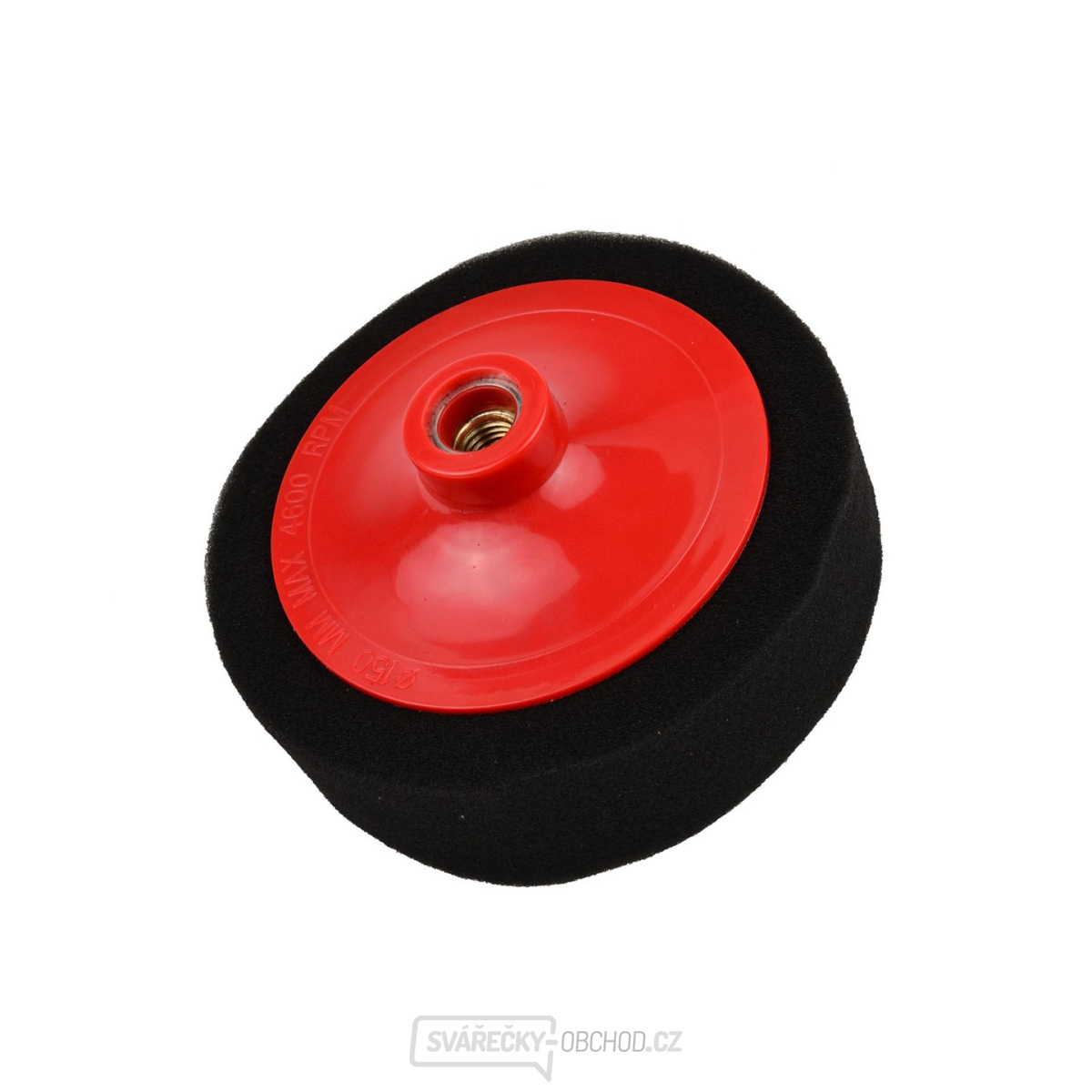 Leštící houba černá 150 mm x 45 mm M14 (tvrdá) (100) Leštící houba černá 150 mm x 45 mm M14 (tvrdá) (100) gallery main image