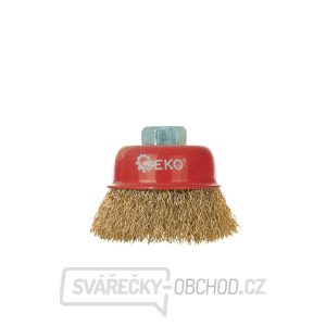 Mosazný drátěný kartáč 65 mm M14 (100) Mosazný drátěný kartáč 65 mm M14 (100) gallery main image