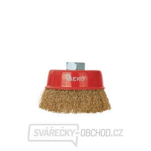 Mosazný drátěný kartáč 85 mm M14 (100) Mosazný drátěný kartáč 85 mm M14 (100) gallery main image