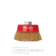 Mosazný drátěný kartáč 100 mm/4 Mosazný drátěný kartáč 100 mm/4