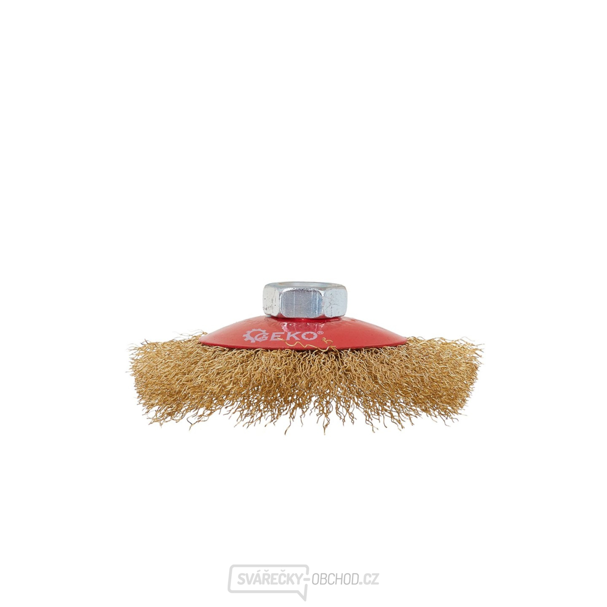 Boční rotační drátěný kartáč 100 mm mosazný M14 (100) Boční rotační drátěný kartáč 100 mm mosazný M14 (100) gallery main image