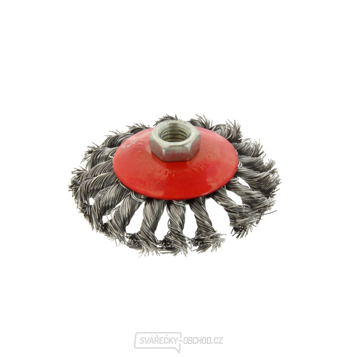 Opletený boční drátěný kartáč 100 mm M14 (100)