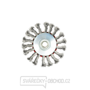 Boční pletený drátěný kartáč 115 mm M14 (40) Náhled