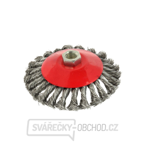 Uzlový boční drátěný kartáč 125 mm M14(60) Uzlový boční drátěný kartáč 125 mm M14(60) gallery main image