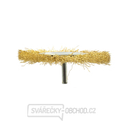 Drátěný kartáč, mosazný, 100 mm, s čepem (10/120) Náhled