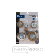 Sada drátěných kartáčů pro vrtačku 5ks (36) náhled