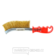 Drátěný kartáč mosazná rukojeť plast. (120) Drátěný kartáč mosazná rukojeť plast. (120) gallery main image