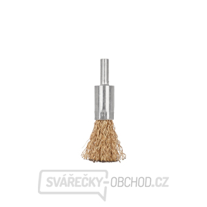 Mosazný drátěný kartáč, vlnitý drát 17 mm (200) Mosazný drátěný kartáč, vlnitý drát 17 mm (200) gallery main image