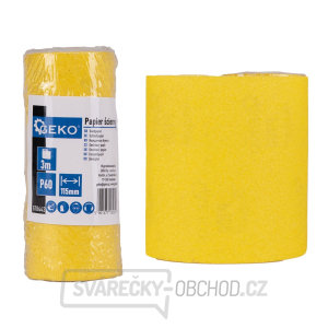 Brusný papír - role 115 mm x 3 m P60 (100) Brusný papír - role 115 mm x 3 m P60 (100) gallery main image