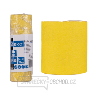 Brusný papír - role 115 mm x 3 m P180 (100) Brusný papír - role 115 mm x 3 m P180 (100) gallery main image