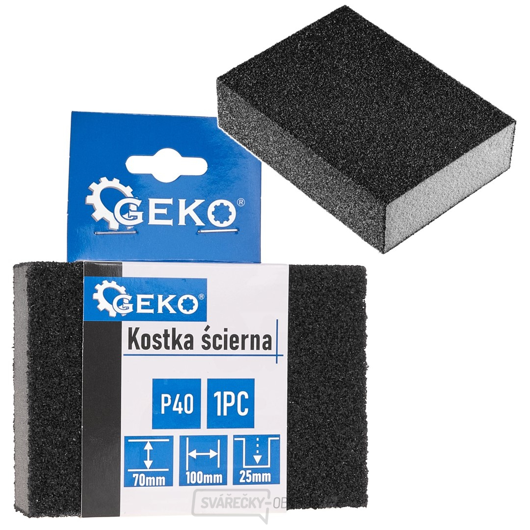 Brusný blok 70x100x25mm P40 (1/500)
