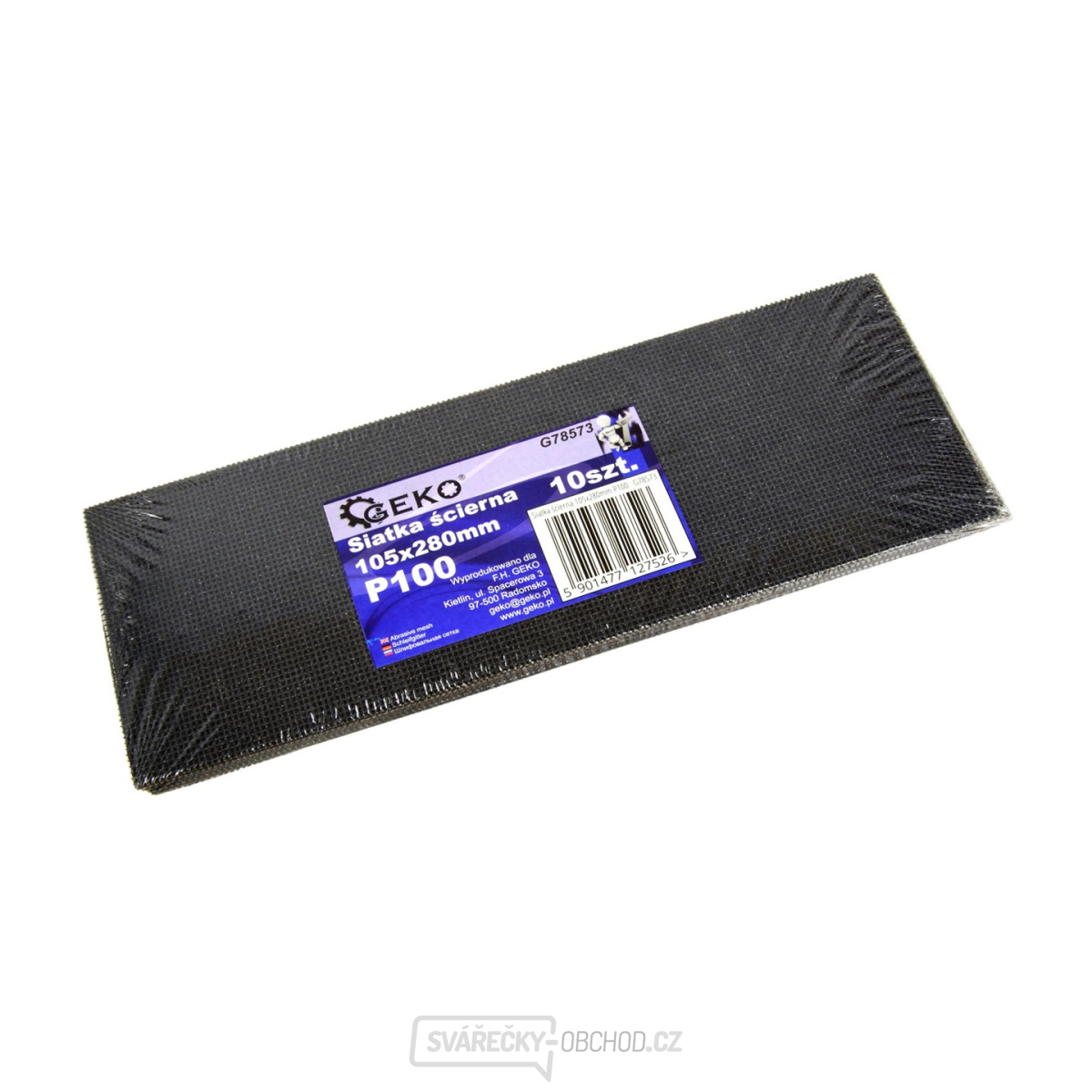 Brusný rošt 105x280mm P100 (10/1000)